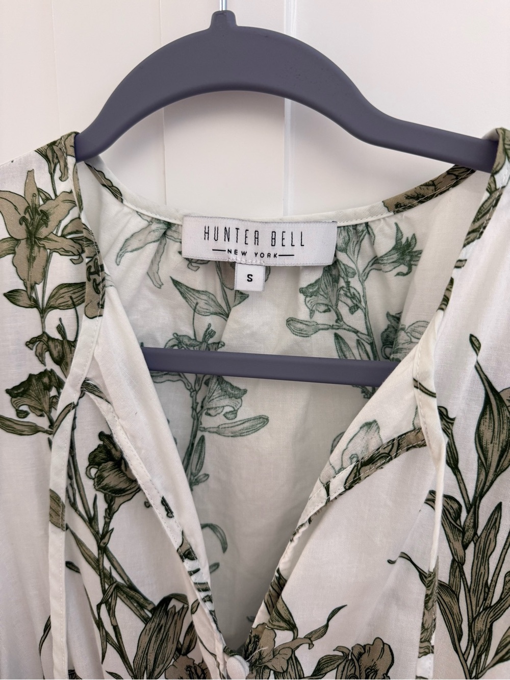 Hunter Bell Clementine Dress Green Lily - Picture 2 of 6